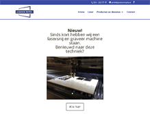 Tablet Screenshot of janssenrepro.nl